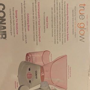 True glow. Moisturizing mist facial sauna system